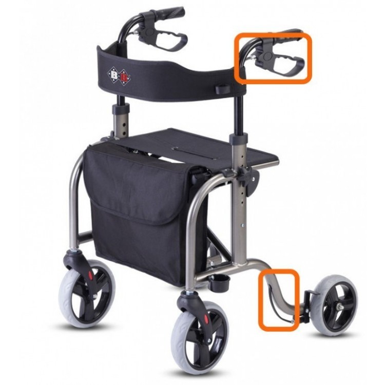 14 Stuks Rollator Remkabel Vervangende Onderdelen, Walker Onderdelen Rollator Remkabel